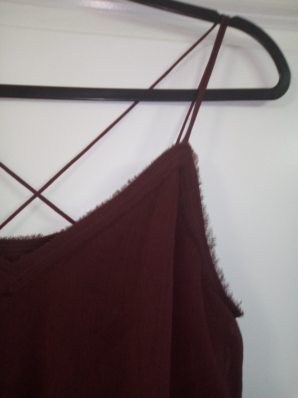 H&M Whimsigoth Burgundy Lace Maxi Dress Black Trim Fairy Grunge Boho Witchy Goth - Picture 3 of 8
